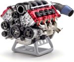 MINI V8 Engine Kits That Runs V8 Model Engine Kit Cison Engine Mad Rc Engine Model Kits For Adults To Build Plastic Model Suitab