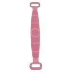 Silicone Bath Towel Skin Exfoliating Sponge - Pink