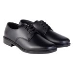 Toughees Hank Boys Lace Up School Shoe Black