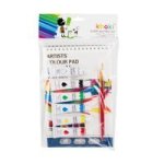 Sketch Pad - Assorted Colour Paints - A5 - 300GSM - 12 Sheets - 2 Pack