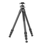 Veo 5XT 264CLBS Carbon Fibre Travel Tripod With LB-50S Dual Axis Ball Head