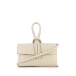 Loop Handle Clutch Bag -off White