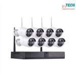 8 Channel Nvr Kit Wireless Cctv Kit