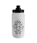 Trek Flag Water Bottle 550ML- Clear Black