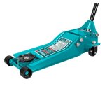 Total Tools - Hydraulic Garage Jack 3 Ton - Quick Lift Dual Pump