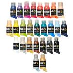Premium South African Acrylic Paint 50ML Pigmented Vibrant Colour - Set Of 26