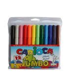 Carioca Jumbo Assorted Colours Wallet Of 12