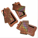 Holographic Chocolate Mould Set Of 3