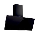 Elica 90CM Vertical Glass Okerhood- Black