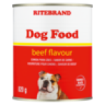 Beef Flavoured Dog Food Can 820G