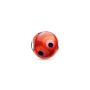 Bead Glass Bead Red Black Hot Pink Orange
