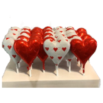 Sweet Heart Tutu Lollipops Foil Wrapped