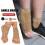 1 Pair Comfortable Non-slip Ankle Brace Compression Socks Sleeves High Elastic Socks Sleeves