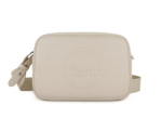 Fenn Cross Body Off White Silver Zip Off White Strap - Ys Travel Bags