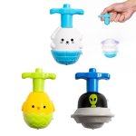 Light Up Spinning Top Toys For Kids LED Flashing Spinner Tops With Colorful Glow Handheld Spin Toy Party Favors & Classroom Priz