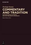 Commentary And Tradition - Aristotelianism Platonism And Post-hellenistic Philosophy English French Italian Hardcover