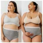 2-PACK Flawless Nursing Bra A-d Cups - XX Large 40A-D 1X Ash + 1X Oatmeal