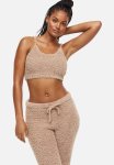 Fluffy Crop Top - Beige