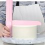 Adjustable Height Cake Icing Spatula Plastic Cake Smoother Scraper Fondant Decorating Tool For Smooth Cake Edges And Surface