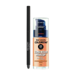 Revlon Colorstay Longwear Combination oily Make Up & Eyeliner Combo Assorted - Toast