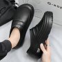 Men's Chef Shoes Food Service Restaurant Shoes Slip Resistant Oil Resistant Shoes For Kitchen Work Shoes