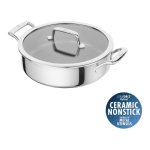 Zwilling Peak Stainless Steel Ceramic Non-stick Coating Serving Pan With Lid – 26CM