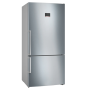 Bosch Series 6 Freestanding Fridge-freezer Bottom Freezer 186 X 86 Cm Stainless Steel With Anti-fingerprint – KGN86CI30Z
