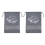 Portable Dust-proof Shoe Travel Organiser - 26 X 36CM - 2 Pack