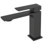 Quaddro Black Basin Mixer