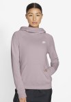 Nike W Nsw Essntial Fleece Funnel Hoodie - Lilac
