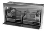 Wood Braai Stainless Steel 7 Sizes - 1600MM Wood Only Insert Braai Body Full 304 Stainless Steel