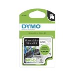 Dymo D1-TAPE Nylon High Performance 12MM X 3.5M Black On White