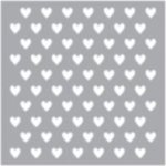 Stencil Heart Polka