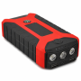 Red Finish Jump Lead With Jump Starter