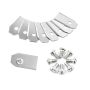 30PACK Replacement Robotic Lawn Mower Cutting Blade Cutting With Screws
