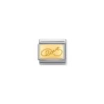 Composable Classic Link Infinite Love Plate