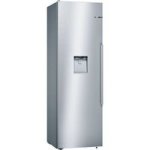 Bosch KSW36VI31Z 346L Upright Fridge With Water Dispenser Inox Easy Clean