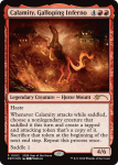 Calamity Galloping Inferno Year Of The Horse 2026 Standard Showdown Promos - Damaged Foil