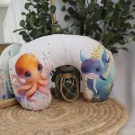 Feeding Pillow Cover Under The Sea