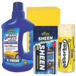 Wash & Wax Cleaning Pack 4PC 4PC