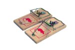 Mouse Trap 2 PC Wooden 10CM X 4.5CM