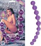 Purple Jelly Jumbo Thai Anal Beads