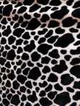 Printed Fluffy Fleece Jacquard