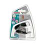 Plastic MINI Stapler Black And Staples 1000X26/6 - 2 Pack