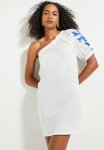 Superbalist Embroidery Detail Asym MINI Dress - White