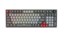 Zerocompact Light Grey 87 Key Mechanical Keyboard With Knob