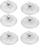 6 Pcs Shower Splash Guard Clip