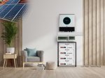 Voltronic Axpert Max II 11 Kw Hybrid Power Solar Panel Inverter Kit Incl Hina 10.24KWH Lithium Battery Includes Installation