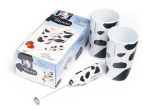 Moo Milk Frother And Tumbler Gift Set
