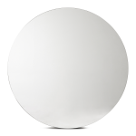 @home Frameless Round Wall Mirror 120CM